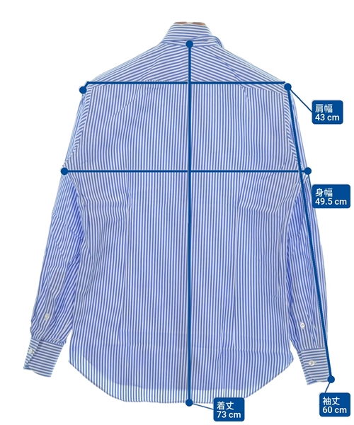 BEAMS F（ビームスエフ）カジュアルシャツ 白 サイズ:37(XS位) メンズ/2200627768293