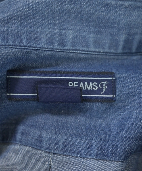 BEAMS F（ビームスエフ）カジュアルシャツ 紺 サイズ:XS メンズ/2200627768323