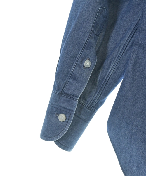 BEAMS F（ビームスエフ）カジュアルシャツ 紺 サイズ:XS メンズ/2200627768323