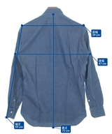 BEAMS F（ビームスエフ）カジュアルシャツ 紺 サイズ:XS メンズ/2200627768323