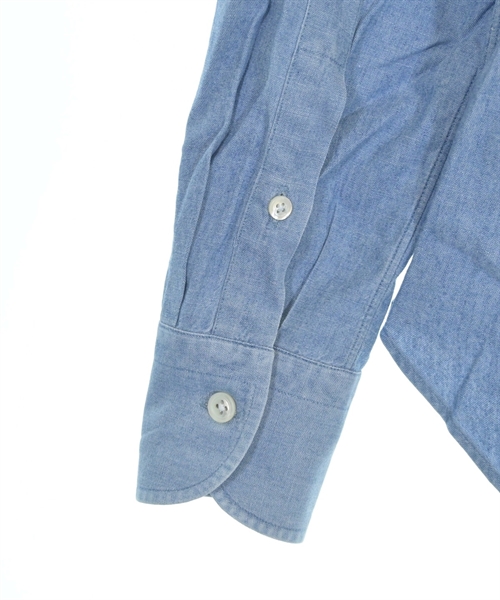 BEAMS F（ビームスエフ）カジュアルシャツ 青 サイズ:37(XS位) メンズ/2200627768330