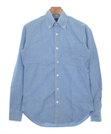 BEAMS F（ビームスエフ）カジュアルシャツ 青 サイズ:37(XS位) メンズ/2200627768330