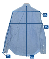 BEAMS F（ビームスエフ）カジュアルシャツ 青 サイズ:37(XS位) メンズ/2200627768330