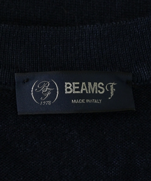 BEAMS F（ビームスエフ）ニット・セーター 紺 サイズ:44(S位) メンズ/2200627768361