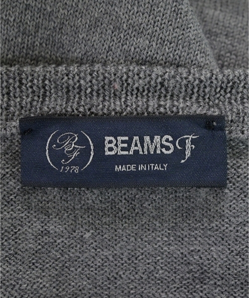 BEAMS F（ビームスエフ）ニット・セーター グレー サイズ:44(S位) メンズ/2200627768378