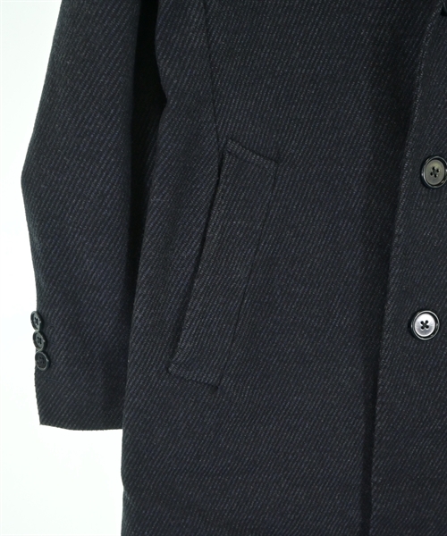 BEAMS F（ビームスエフ）チェスターコート 紺 サイズ:44(S位) メンズ/2200627911026