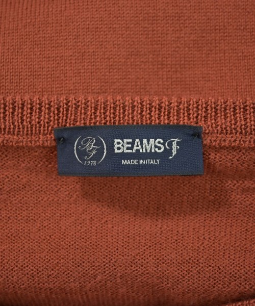 BEAMS F（ビームスエフ）ニット・セーター オレンジ サイズ:48(L位) メンズ/2200628609083
