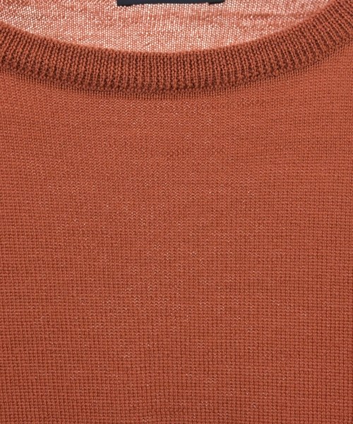 BEAMS F（ビームスエフ）ニット・セーター オレンジ サイズ:48(L位) メンズ/2200628609083