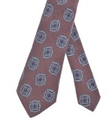 BEAMS F（ビームスエフ）ネクタイ 茶 サイズ:- メンズ/2200629493063