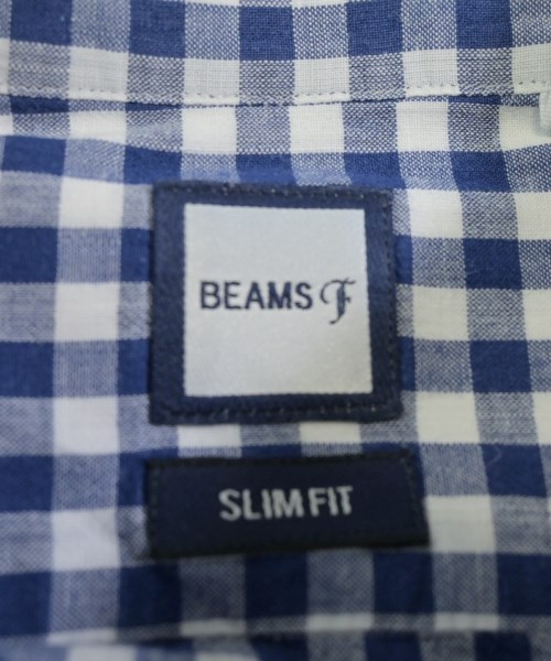 BEAMS F（ビームスエフ）カジュアルシャツ 青 サイズ:XS メンズ/2200631946038
