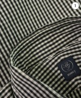 BEAMS F（ビームスエフ）カジュアルシャツ 黒 サイズ:39(M位) メンズ/2200632018024