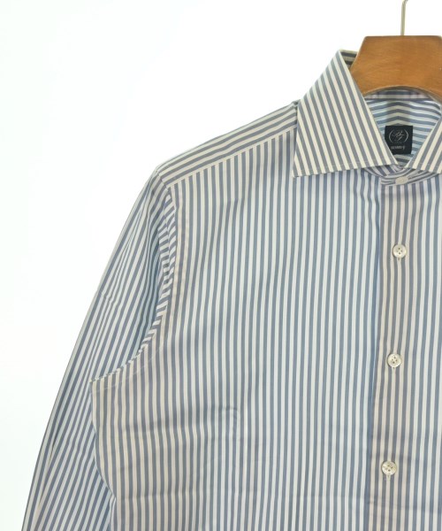 BEAMS F（ビームスエフ）ドレスシャツ 青 サイズ:39(M位) メンズ/2200632018031