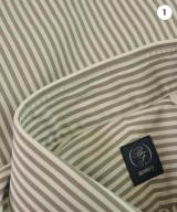 BEAMS F（ビームスエフ）カジュアルシャツ 茶 サイズ:39(M位) メンズ/2200632018048