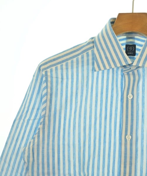 BEAMS F（ビームスエフ）ドレスシャツ 青 サイズ:39(M位) メンズ/2200632018062