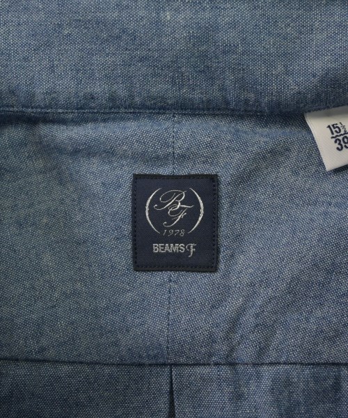 BEAMS F（ビームスエフ）ドレスシャツ 青 サイズ:39(M位) メンズ/2200632018086