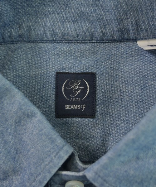 BEAMS F（ビームスエフ）ドレスシャツ 青 サイズ:39(M位) メンズ/2200632018093