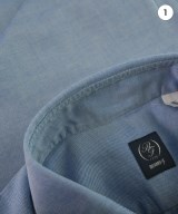 BEAMS F（ビームスエフ）ドレスシャツ 青 サイズ:39(M位) メンズ/2200632018109