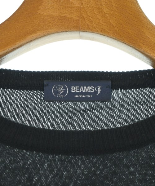 BEAMS F（ビームスエフ）ニット・セーター 黒 サイズ:48(L位) メンズ/2200610137556