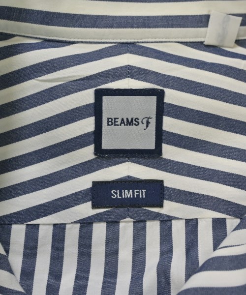 BEAMS F（ビームスエフ）ドレスシャツ 紺 サイズ:40(L位) メンズ/2200613910033