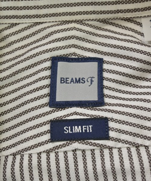 BEAMS F（ビームスエフ）カジュアルシャツ 茶 サイズ:40(L位) メンズ/2200617130215
