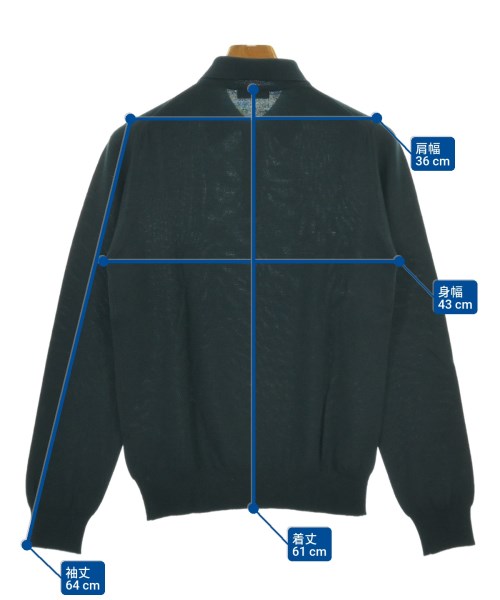 BEAMS F（ビームスエフ）ニット・セーター 緑 サイズ:46(M位) メンズ/2200610100093