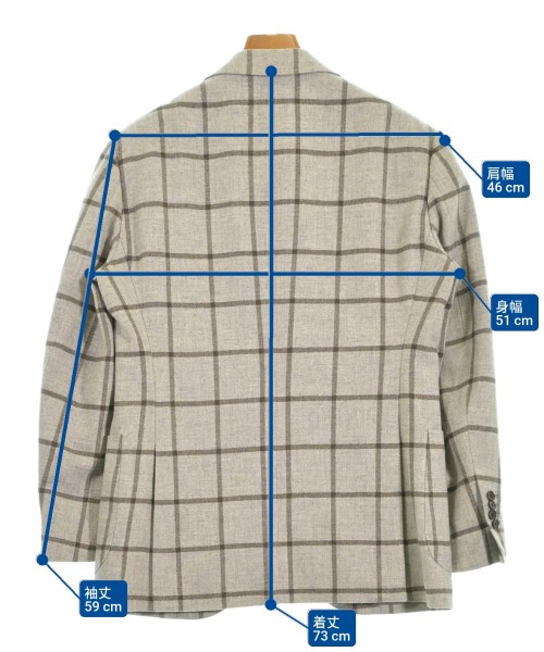 BEAMS F（ビームスエフ）ジャケット グレー サイズ:S メンズ/2200670114047