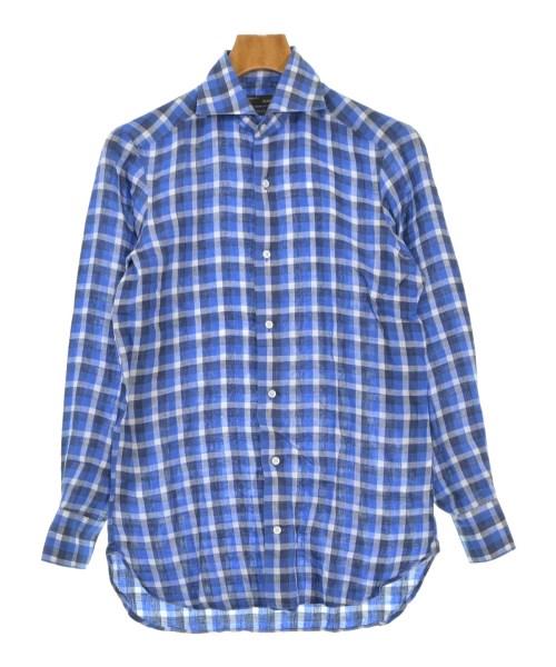 BEAMS F(ビームスエフ)カジュアルシャツ 青 サイズ:XS/2200670316106
