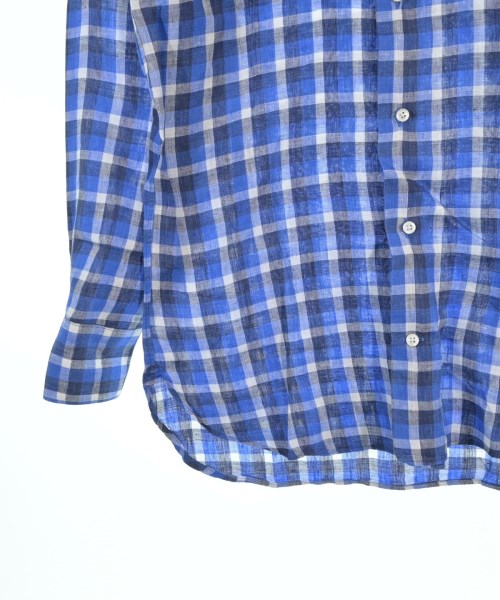 BEAMS F（ビームスエフ）カジュアルシャツ 青 サイズ:XS メンズ/2200670316106