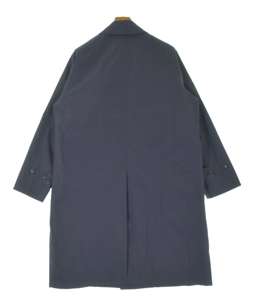 BEAMS F（ビームスエフ）ステンカラーコート 紺 サイズ:36(XS位) メンズ/2200673587015