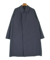 BEAMS F（ビームスエフ）ステンカラーコート 紺 サイズ:36(XS位) メンズ/2200673587015