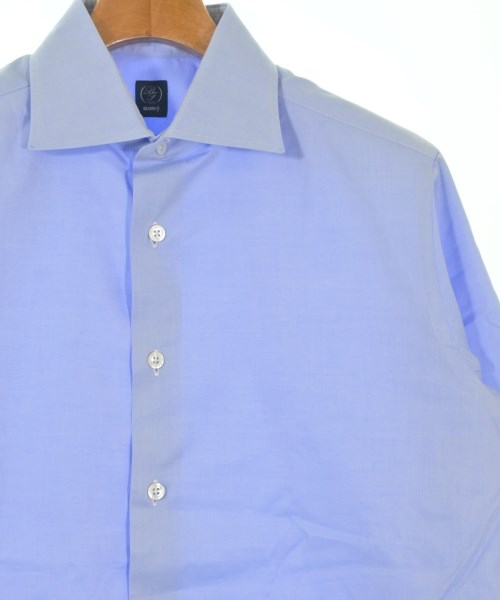 BEAMS F（ビームスエフ）ドレスシャツ 青 サイズ:40(L位) メンズ/2200673587053