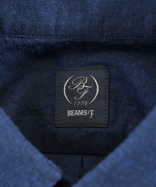 BEAMS F（ビームスエフ）ドレスシャツ 紺 サイズ:15(S位) メンズ/2200680336064
