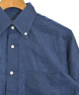 BEAMS F（ビームスエフ）ドレスシャツ 紺 サイズ:15(S位) メンズ/2200680336064