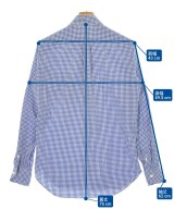 BEAMS F（ビームスエフ）カジュアルシャツ 青 サイズ:38(S位) メンズ/2200680895035
