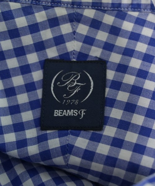BEAMS F（ビームスエフ）カジュアルシャツ 青 サイズ:38(S位) メンズ/2200696531095