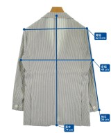 BEAMS F（ビームスエフ）テーラードジャケット 白 サイズ:46(M位) メンズ/2200655748014