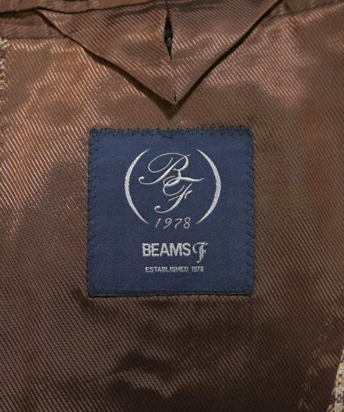 BEAMS F（ビームスエフ）テーラードジャケット 茶 サイズ:52(XXL位) メンズ/2200648279174