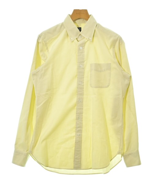 BEAMS F(ビームスエフ)ドレスシャツ 黄 サイズ:40(L位)/2200656735310
