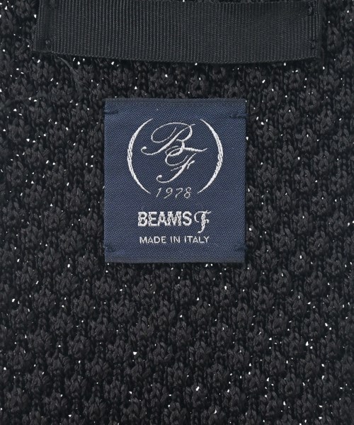 BEAMS F（ビームスエフ）ネクタイ 黒 サイズ:- メンズ/2200654436141