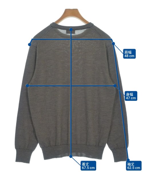 morgano（モルガノ）ニット・セーター 茶 サイズ:-(M位) メンズ/2200645640014