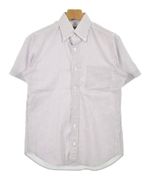 BEAMS F(ビームスエフ)カジュアルシャツ 紫 サイズ:S/2200646112084