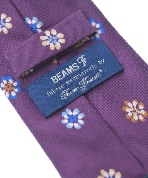 BEAMS F（ビームスエフ）ネクタイ 紫 サイズ:- メンズ/2200637513326