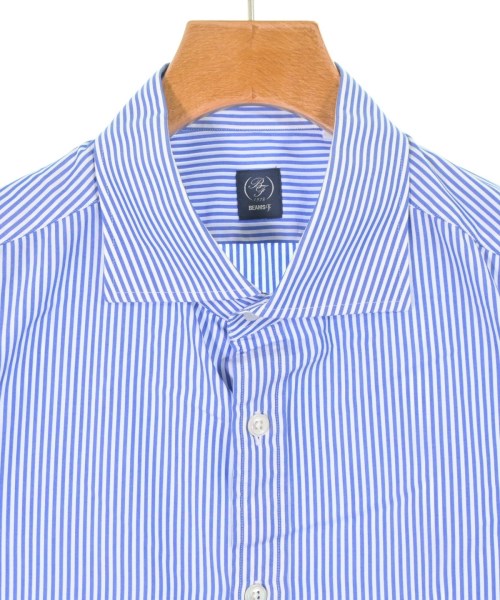 BEAMS F（ビームスエフ）カジュアルシャツ 青 サイズ:XL メンズ/2200640328030