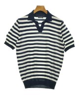 BEAMS F（ビームスエフ）ポロシャツ 紺 サイズ:50(XL位) メンズ/2200649618347