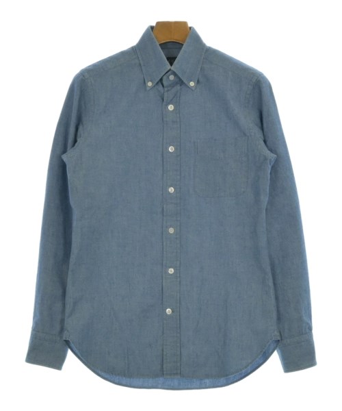 BEAMS F(ビームスエフ)カジュアルシャツ 青 サイズ:37(XS位)/2200653492049
