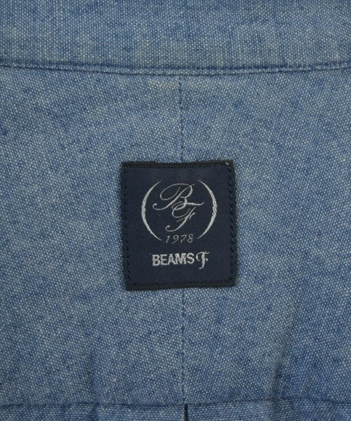 BEAMS F（ビームスエフ）カジュアルシャツ 青 サイズ:37(XS位) メンズ/2200653492049