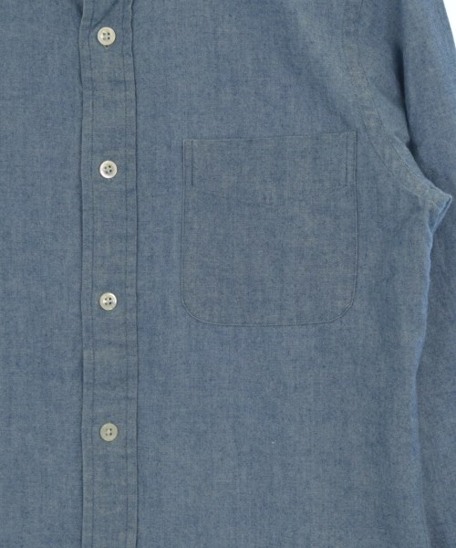 BEAMS F（ビームスエフ）カジュアルシャツ 青 サイズ:37(XS位) メンズ/2200653492049