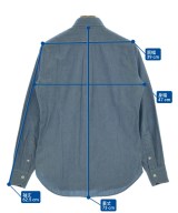 BEAMS F（ビームスエフ）カジュアルシャツ 青 サイズ:37(XS位) メンズ/2200653492049