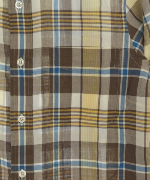 BEAMS F（ビームスエフ）カジュアルシャツ 茶 サイズ:37(XS位) メンズ/2200653492063