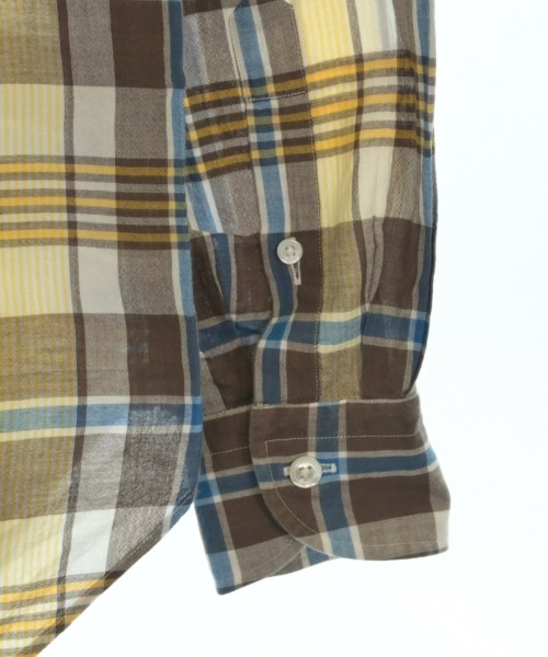 BEAMS F（ビームスエフ）カジュアルシャツ 茶 サイズ:37(XS位) メンズ/2200653492063